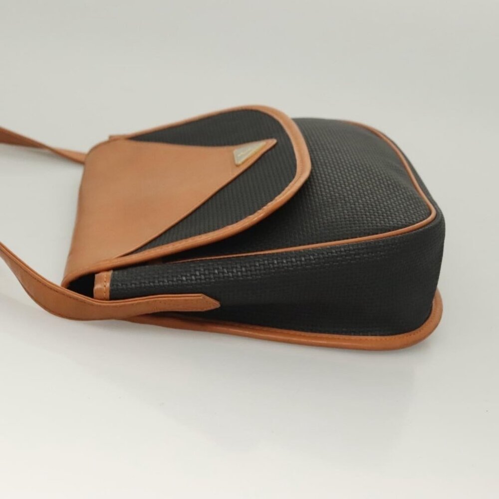 Authentic SAINT LAURENT Shoulder Bag PVC Leather Brown - Picture 11 of 16